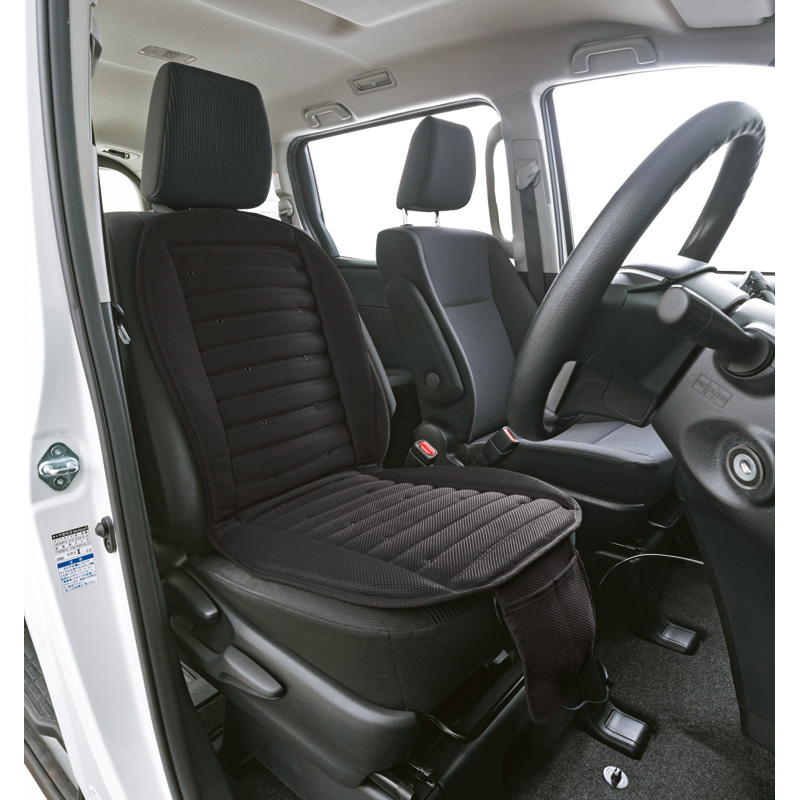 Comfortline Verkoelend & Verwarmend Stoelkussen - Zwart - 12/24V - 103x50cm