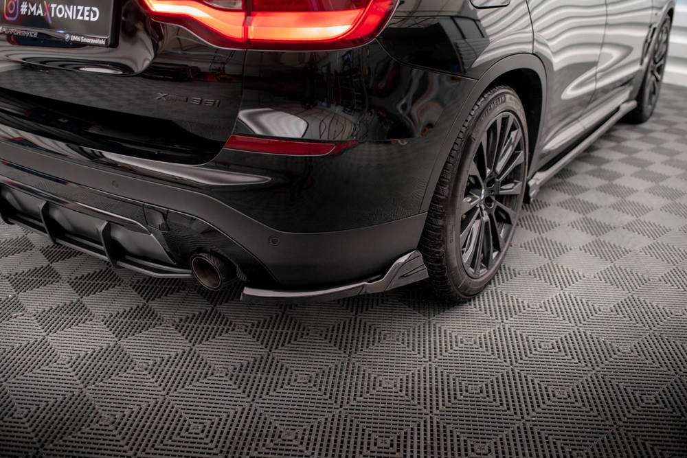 Zijdiffusers BMW X3 G01 2017 - 2021 Maxton Glans Zwart