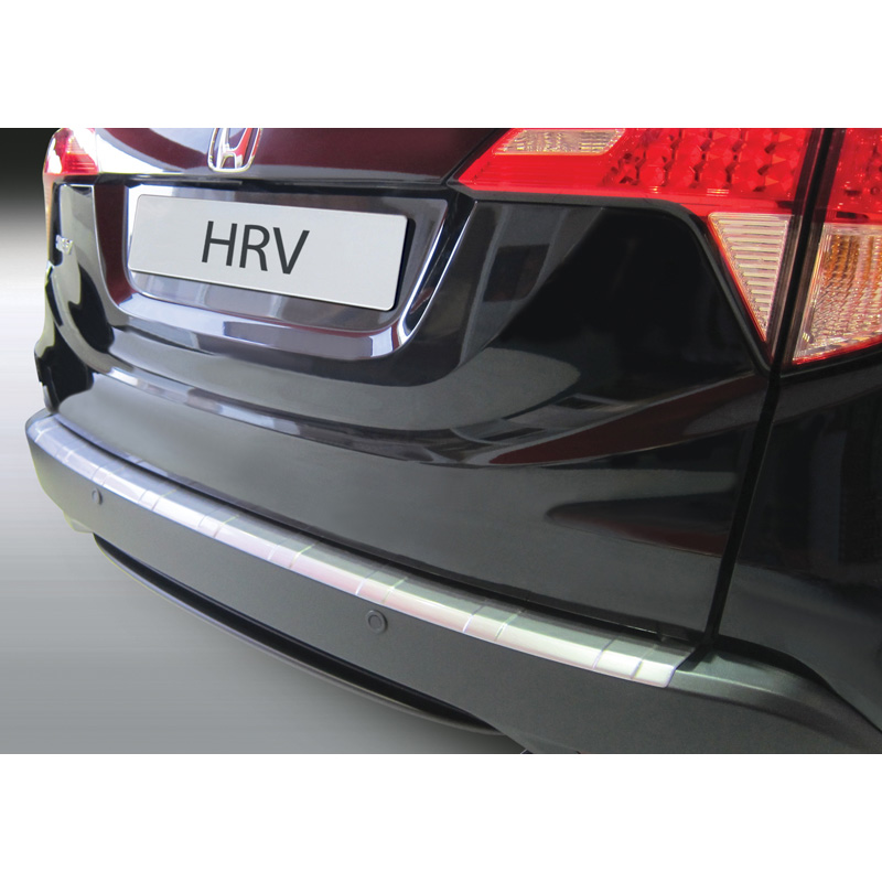ABS Rear bumper protector  Honda HR-V 9/2015-2021 Black