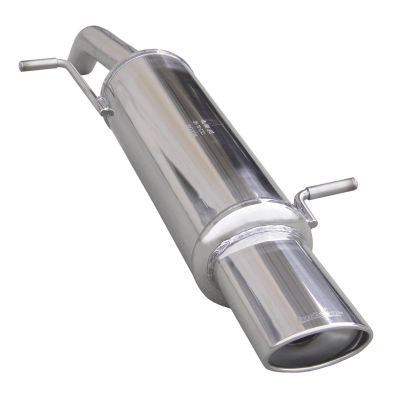 100% Inox Sport Exhaust  Citroën C2 1.6 16v VTR (110HP) 2003- 120x80mm