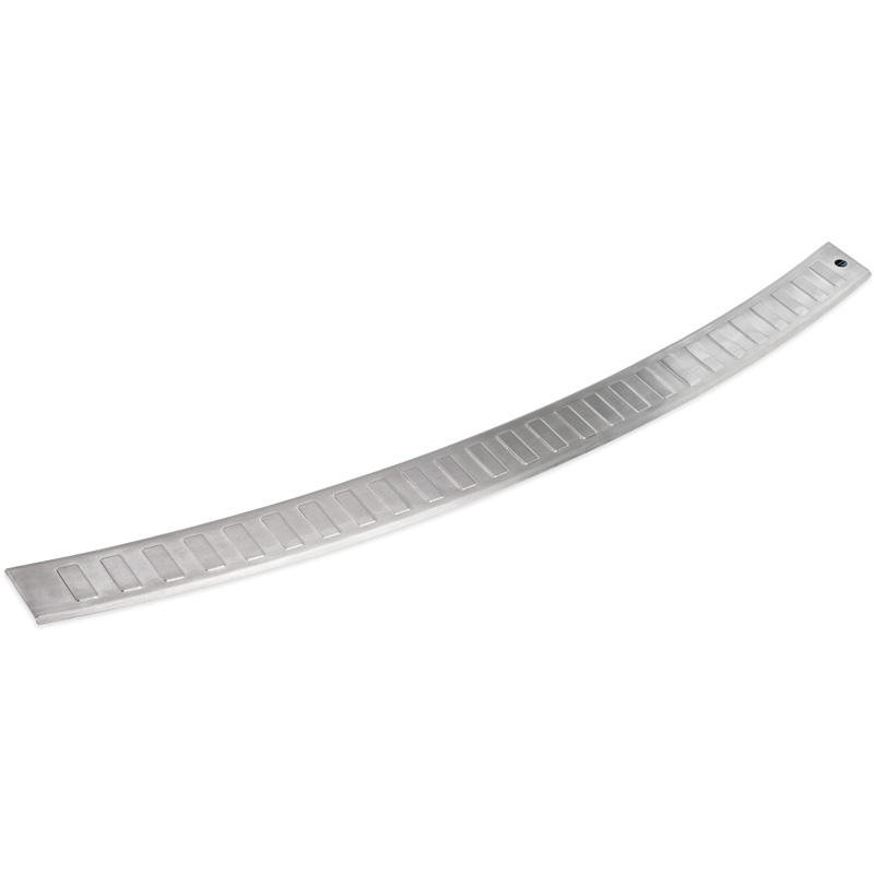 MAX6 Brushed stainless steel rear bumper protector  Volkswagen Caddy 2004-2015 & FL 2015-2020 (for painted bumpers)