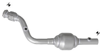 Citroen C8 2.2i 16V 2230 cc 116 Kw / 158 cv EW12J4 Magnaflow CAT