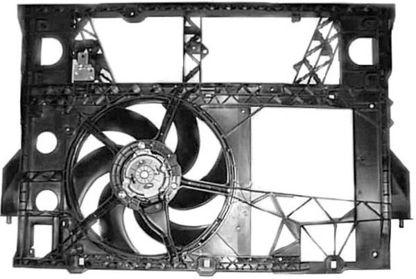 Radiator FAN COMPLEET MASTER 03-10 385mm 1.9 DTI