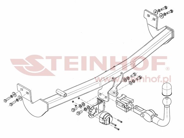 Trekhaak Citroen C3 5D 05/2002-09/2005