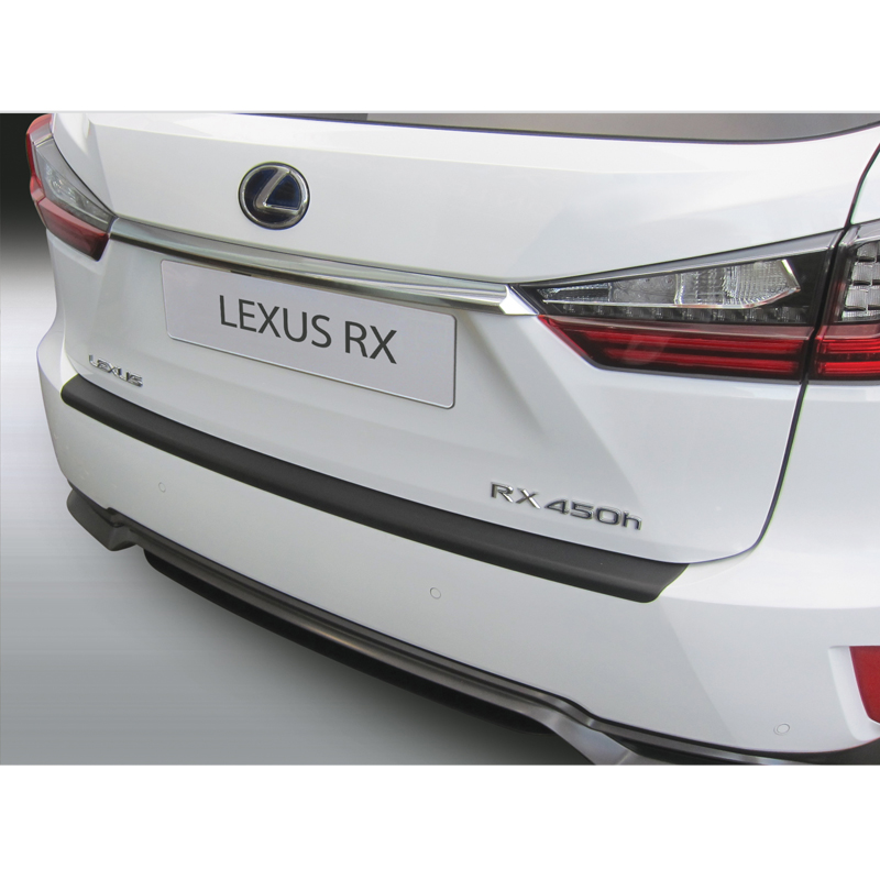 ABS Rear bumper protector  Lexus RX200t/350/450h 2016-2019 Black