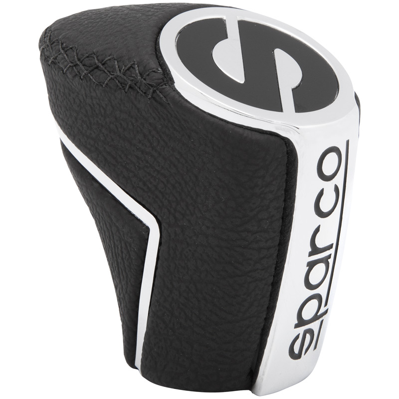 Sparco Pookknop Classic - Zwart/Aluminium