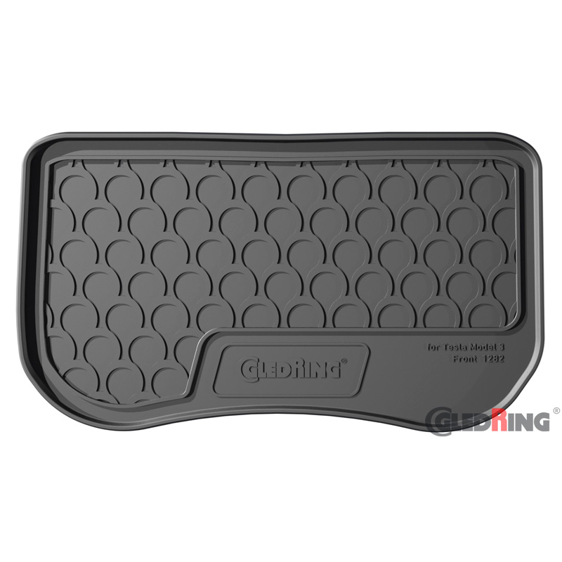 Rubbasol (Rubber) Voorste (Frunk) Kofferbakmat  Tesla Model 3 7/2017-11/2020