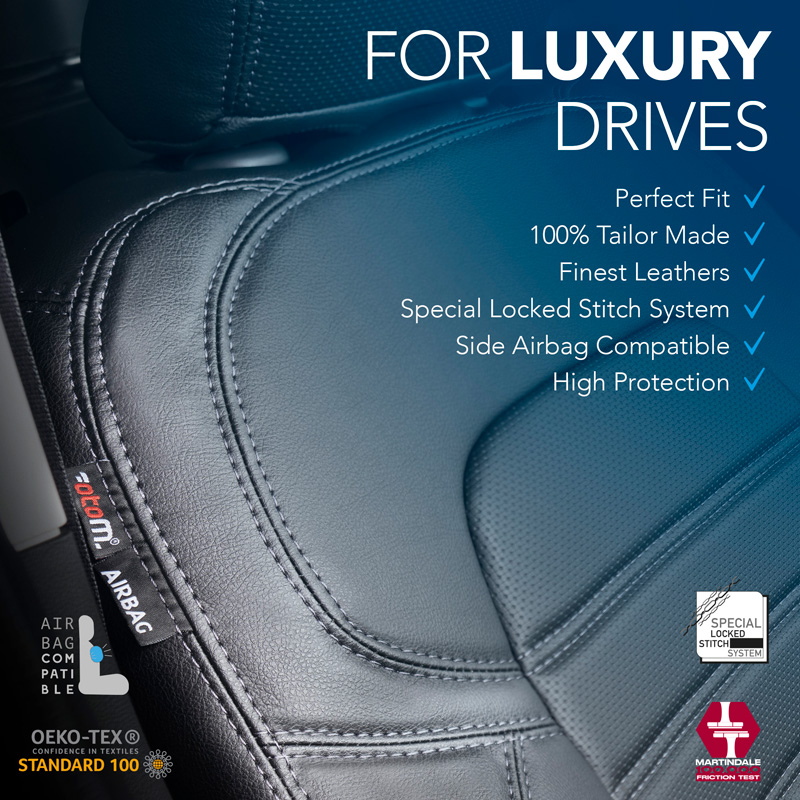 New York Design Artificial leather seat covers 1+1  Dacia Dokker 2012-