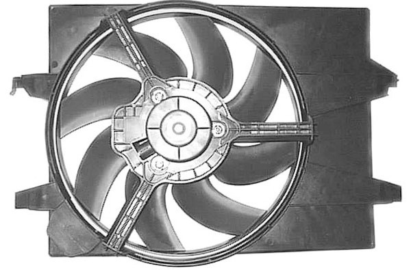 FAN FUSION FIESTA 02-08 360mm 1.4 TDCI +AC