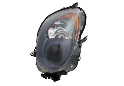 koplamp, H7+H7, elektr verstelb, incl stelmotortje, zwart, links