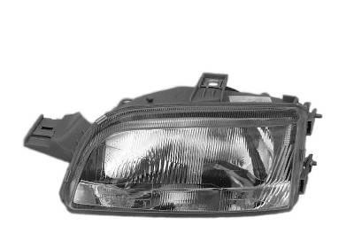 koplamp, Hella, H4, rechts Fiat Punto, 1993-1999
