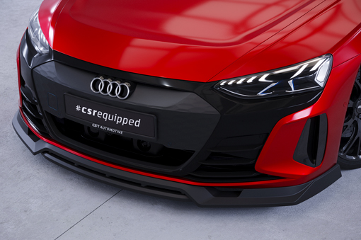 Voorspoiler Audi e-tron GT CSR Glans Zwart