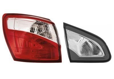 achterlicht, buiten, incl fittingdeel, links Nissan Quashqai, 20