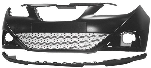VoorBumper SEAT IBIZA, 08->> SPUITBAAR