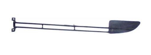 grill onder bumper, rechts Mercedes E klasse, W123, 1976-1985
