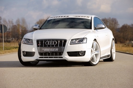 Voorspoiler Audi A5 B8/B81 07-11 Rieger