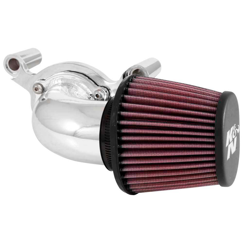 K&N Aircharger Kit  Harley Davidson Touring incl fairing lowers 2008-2015 - Polished (63-1131P)