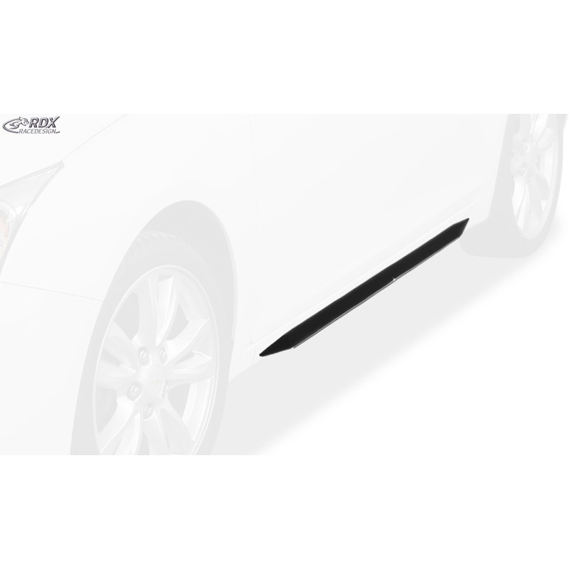 Side skirts 'Slim'  Chevrolet Cruze 2009-2015 (ABS glossy black)