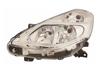 koplamp, Valeo, H7+H7, elektr verstelb, chroom, links Renault Cl