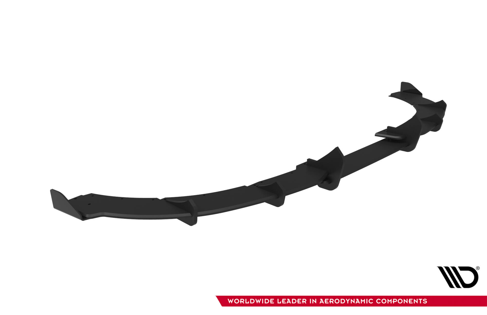 Street Pro Achter Diffuser + Flaps Ford Focus ST MK3 Facelift Maxton Glanzend zwart