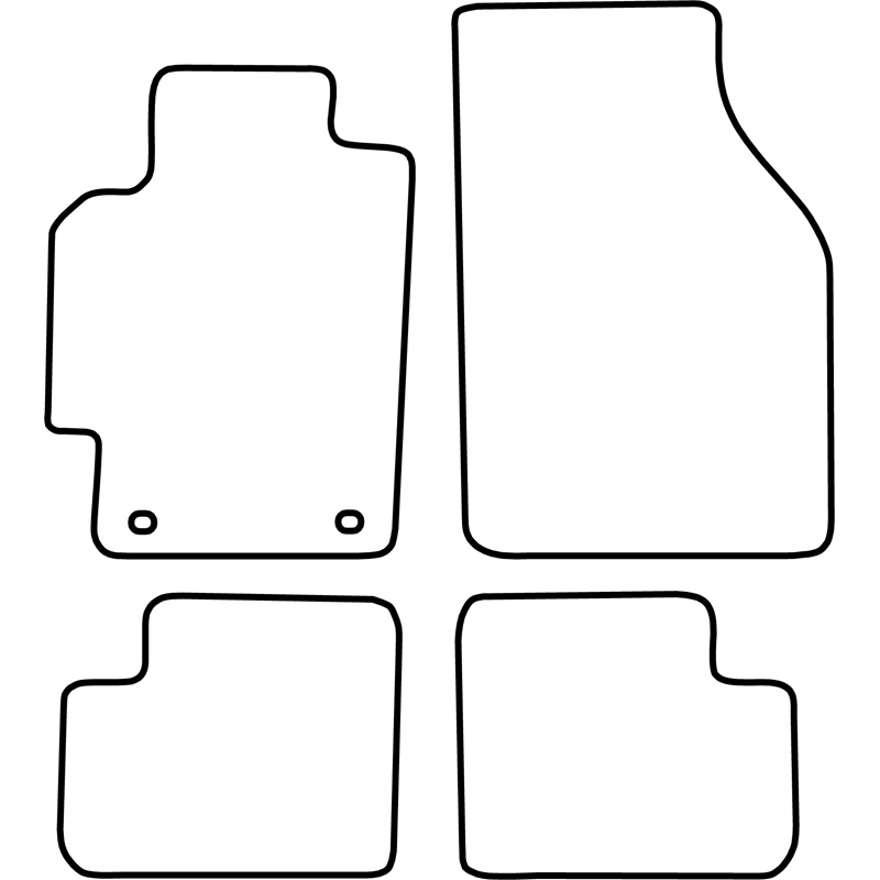 Automatten  Honda Logo 1999-2002