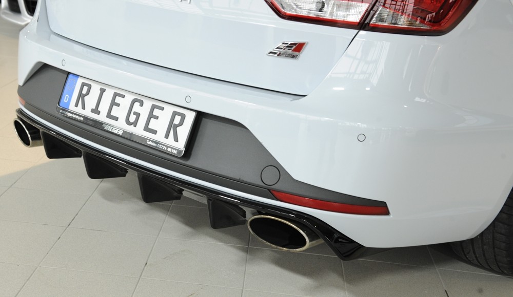 Achterbumper Diffusor Rieger Seat Leon ST Cupra (5F) 03.14-12.16