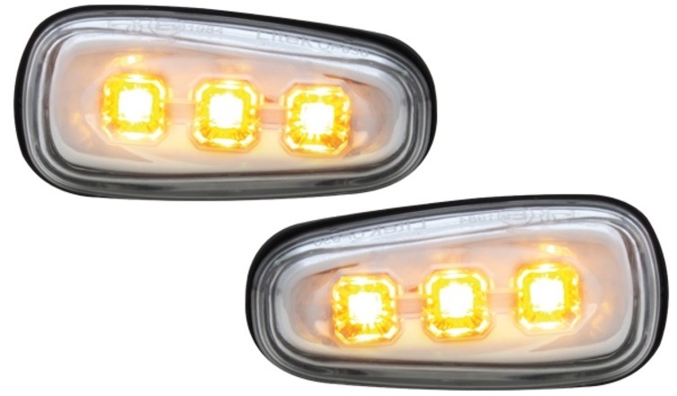 Zijknipperlichten Opel Zafira A LED Chroom