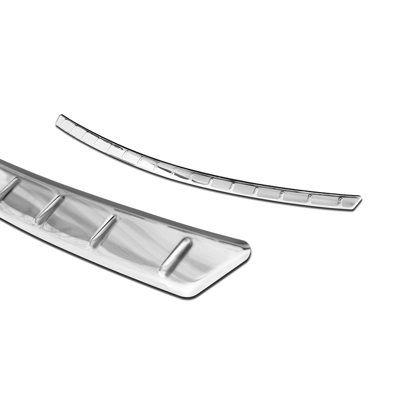 Stainless Steel Rear bumper protector  Mercedes C-Class C205 Coupe AMG 2015-2021 'Ribs'