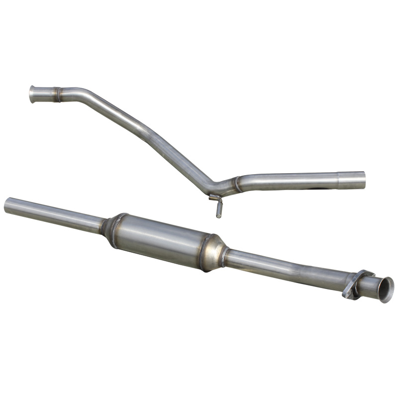 100% Inox Mid silencer  Citroën C4 1.6 16v (110hp) 2005-