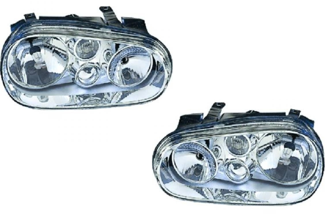 Koplampen VW Golf IV  met mistlicht