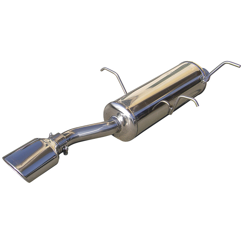 100% Inox Sport Exhaust  Peugeot 306 Cabrio 1.6 (89HP) 1994-1997 120x80mm