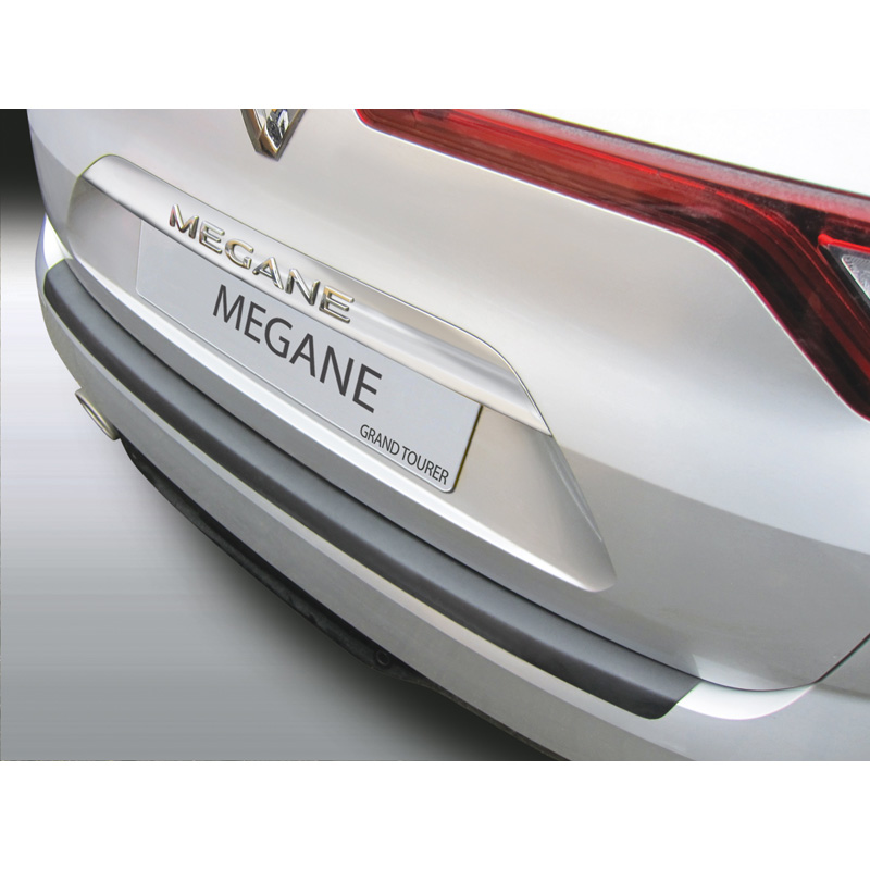 ABS Rear bumper protector  Renault Megane Grandtour 2016-2020 Black