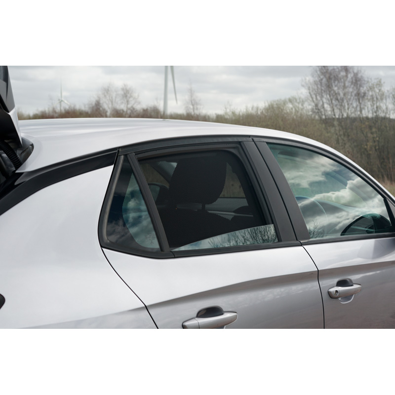 Set Car Shades (rear side windows)  Opel Corsa F 5-doors 2019- (2-pieces)