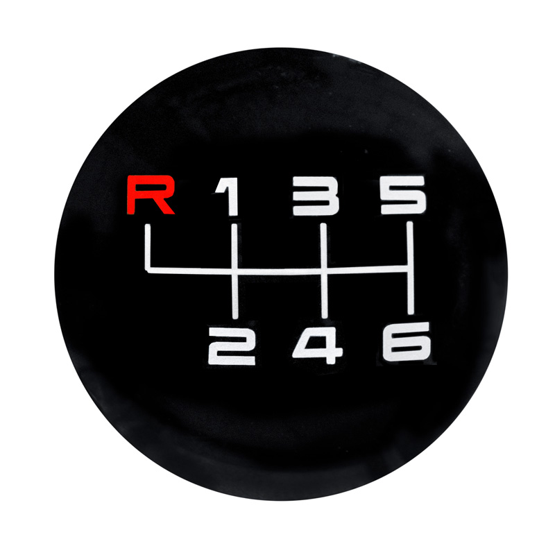 Simoni Racing Pookknop Rev - Zwart incl. 3 Schakelpatronen