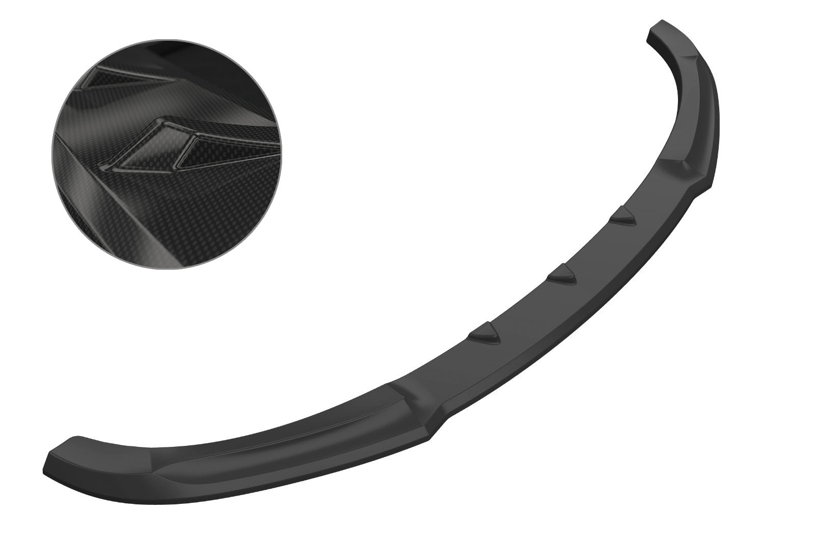 Voorspoiler BMW 1er F20/F21 LCI CSR Carbon Look