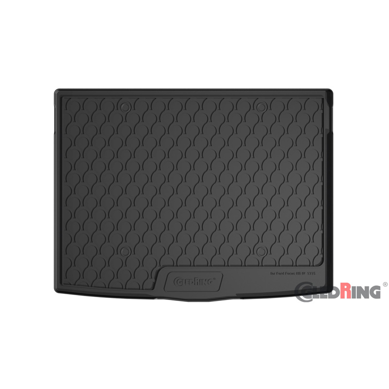 Rubbasol (Rubber) Trunk mat  Ford Focus IV HB 5-doors 2018- (Upper floor)