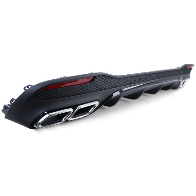 Diffusor Mercedes GLE W166 SUV 15-18 GLE63 Look Uitlaat sierstukken