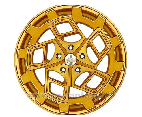 RADI8 CM9 8.5x19 5x112 45 Brushed Gold 66,6 Velgen