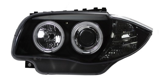 Koplampen BMW E81/E87 Angel Eyes Ice CCFL