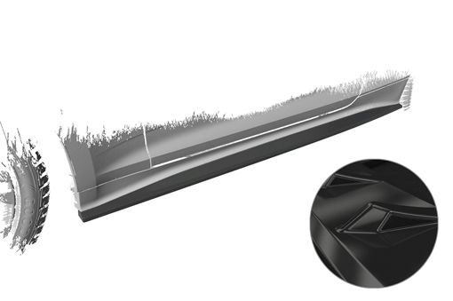 Zijskirts voor Audi A5 (F5)