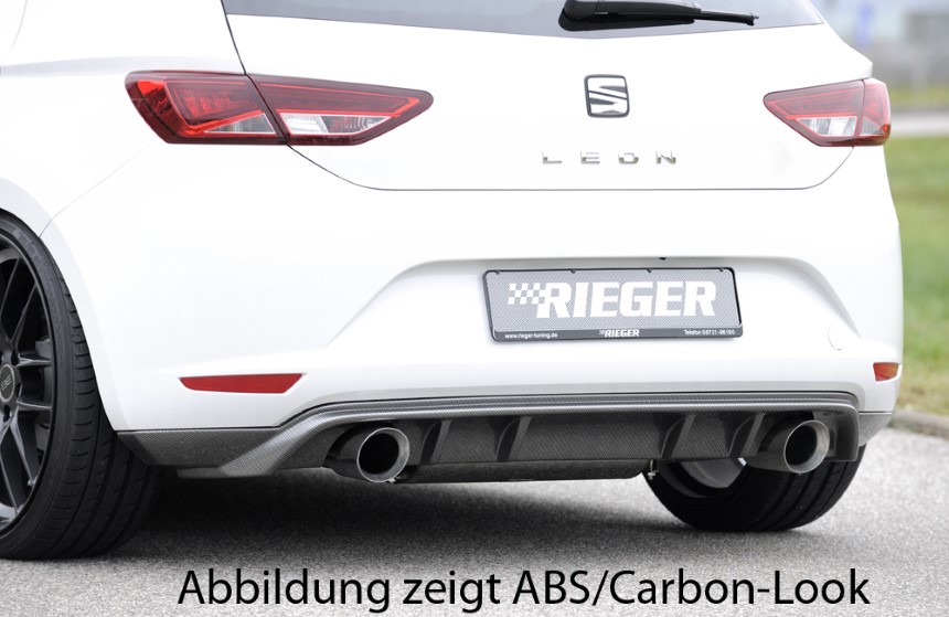 Diffuser Seat Leon F5 Rieger sportuitlaat links + rechts