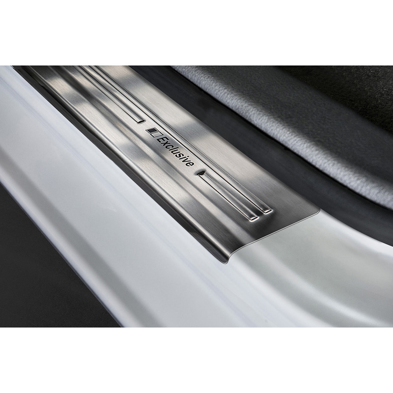 RVS Instaplijsten  Toyota Yaris III 5-deurs 2014-2019 - 'Exclusive' - 4-delig