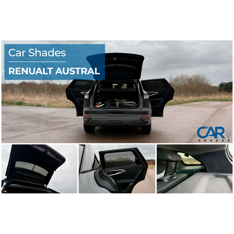 Set Car Shades  Renault Austral 5 doors 2022- (6-pieces)