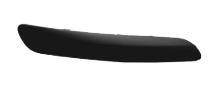 voorbumperlijst, in primer, links VW Golf Plus, 2005-2009
