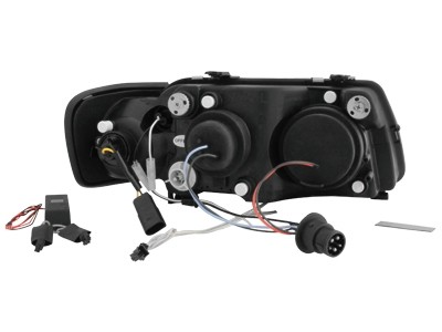 Koplampen Audi A3 8L 96-00 Angel Eyes Ice CCFL