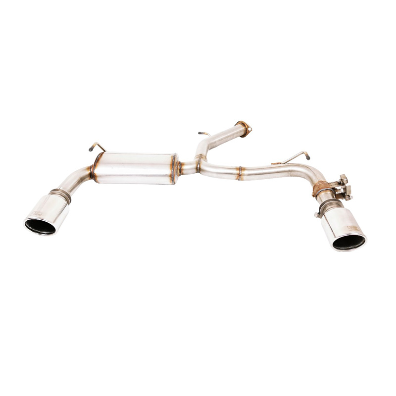 Double stainless steel sport exhaust  Hyundai i30 N Fastback 202kW 2016-2022 2x 90mm RS