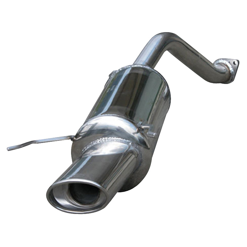 100% Inox Sport Exhaust  MG ZR 115 TD (113HP) 2001- 120x80mm