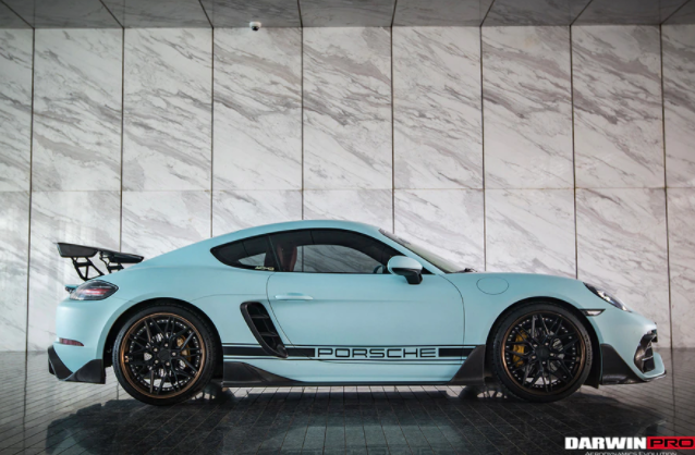 Porsche 718 Cayman/Boxster BKSS Style Deels Carbon Fiber Body Kit 2017-2020