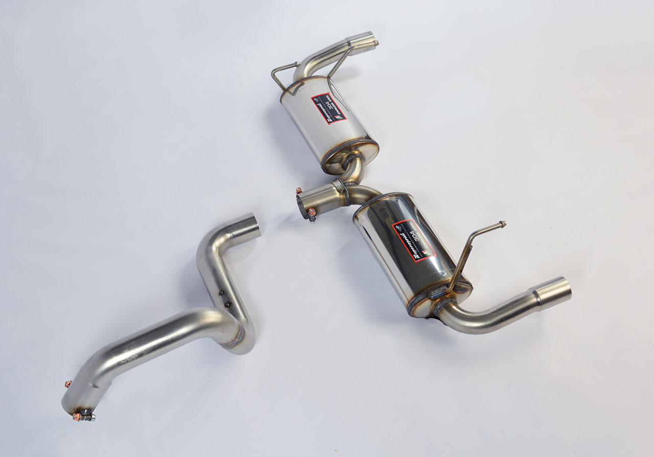 595 ABARTH 1.4T "Turismo/Competizione" (160 Hp) ' 12 -> ' 15 Rear exhaust Right - Left