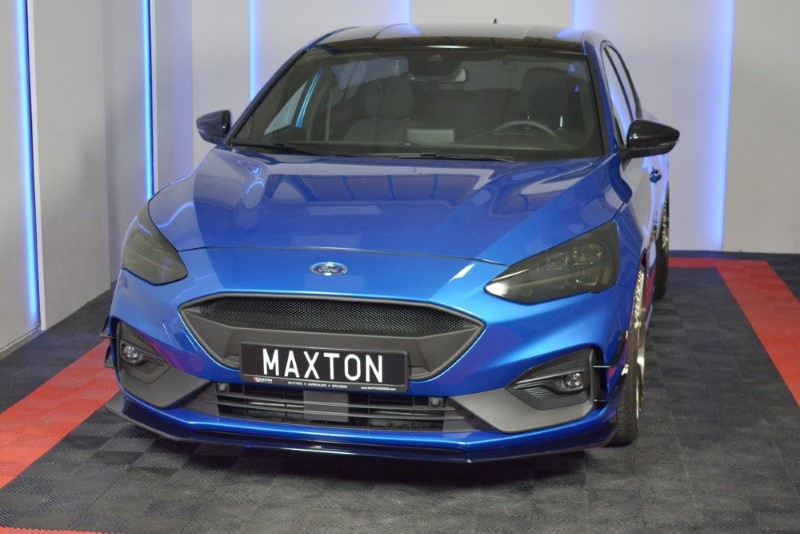 Voorspoiler Ford Focus ST / ST-Line Mk4 V.6 Glanzend Zwart